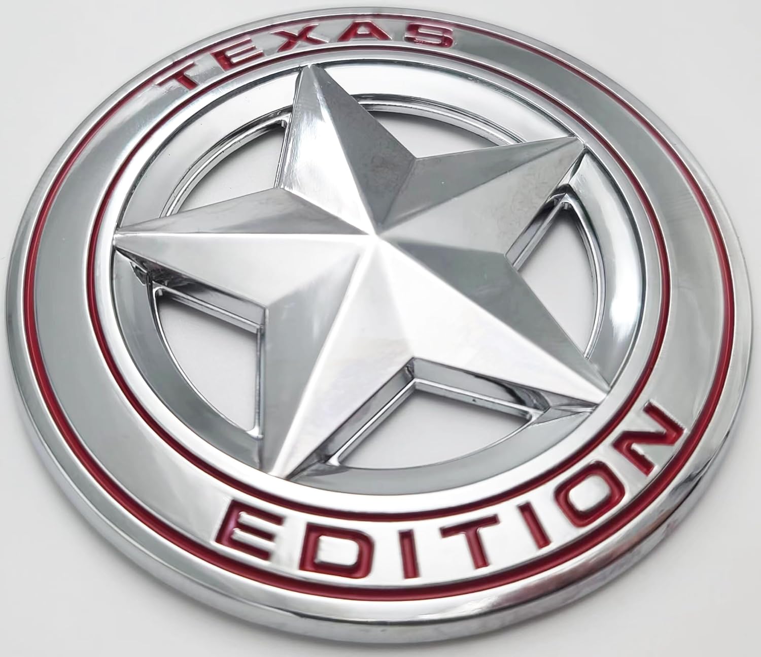 2 emblemas universales de edición de Texas, compatibles con Tundra, Tacoma, F150, Silverado, Titán, capucha, puerta, portón trasero, rejilla,