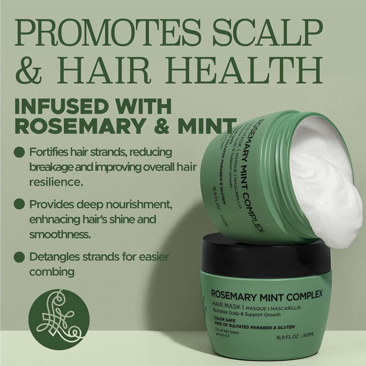 Luseta – Mascarilla para cabello seco y dañado, tratamiento para el cabello adelgazado, nutrición profunda para puntas abiertas y color de rotura,