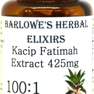 Barlowe’s Herbal Elixirs Kacip Fátima  Labisia Pumila  Extracto 1001  425mg  60 cápsulas vegetales  Sin estearatos  Embotellado en vidrio! Barlowe’s Herbal Elixirs Kacip Fátima  Labisia Pumila  Extracto 1001  425mg  60 cápsulas vegetales  Sin estearatos  Embotellado en vidrio!