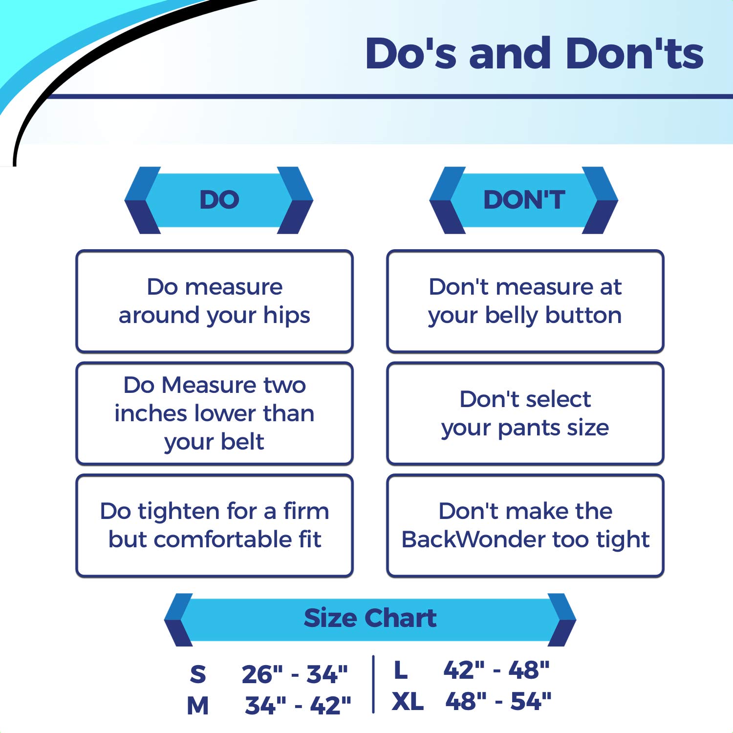 Backwonder Cinturón de apoyo para la espalda, soporte para nervio ciático para espalda Si, para mujeres y hombres, cinturón de soporte perfecto para