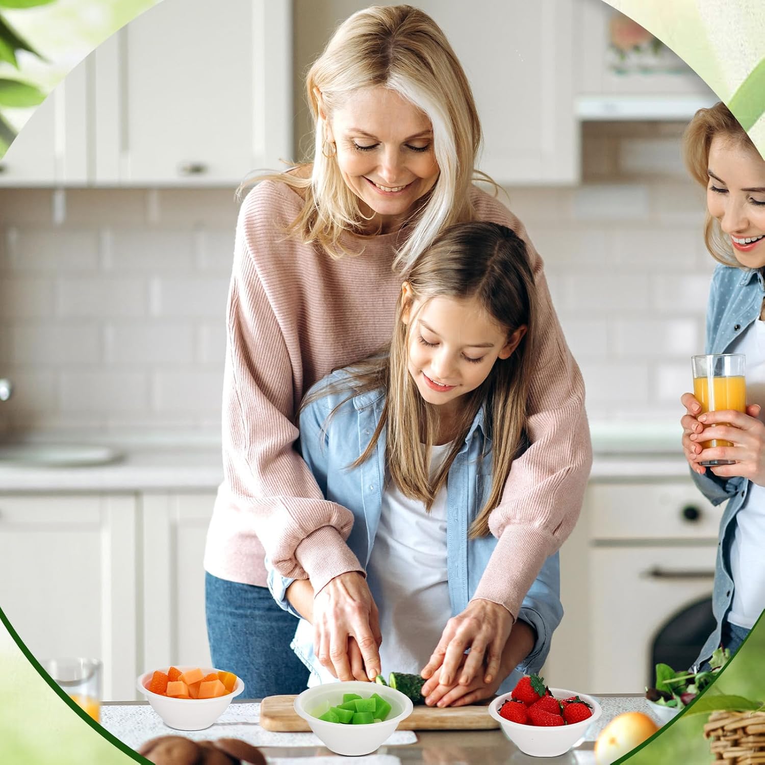 Paquete de 500 cuencos de papel desechables de 9 onzas, cuencos de sopa para alimentos, tazones de fibra de bagazo natural para salsa, ensalada,