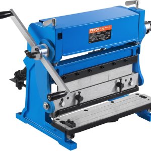 VEVOR Freno de chapa metálica, 12 pulgadas, máquina de rodillo de freno de cizalla combinada 3 en 1, freno de prensa de corte de capacidad de VEVOR Freno de chapa metálica, 12 pulgadas, máquina de rodillo de freno de cizalla combinada 3 en 1, freno de prensa de corte de capacidad de