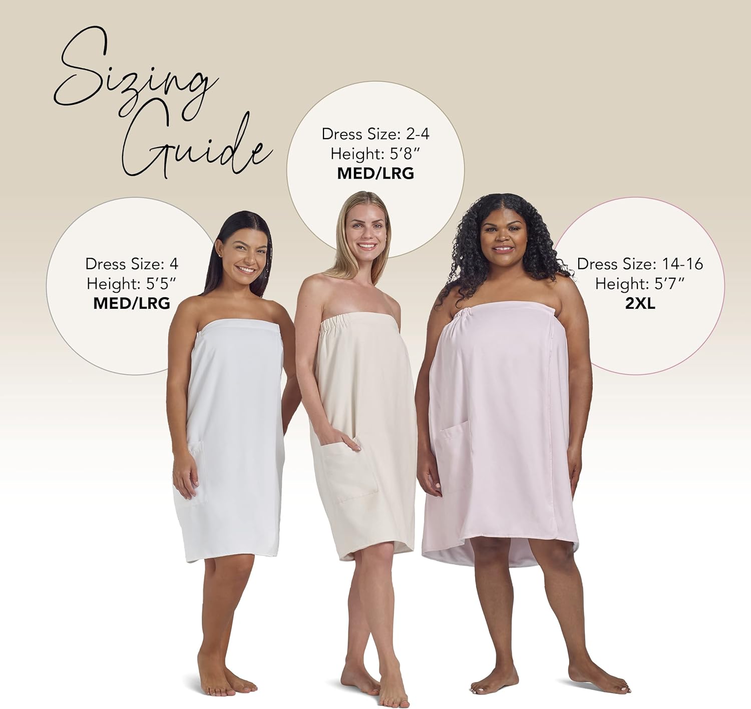 Boca Terry – Envoltura de spa para mujer, toalla de microfibra para ducha, tamaño grande, toalla de baño con broches para después de la ducha,