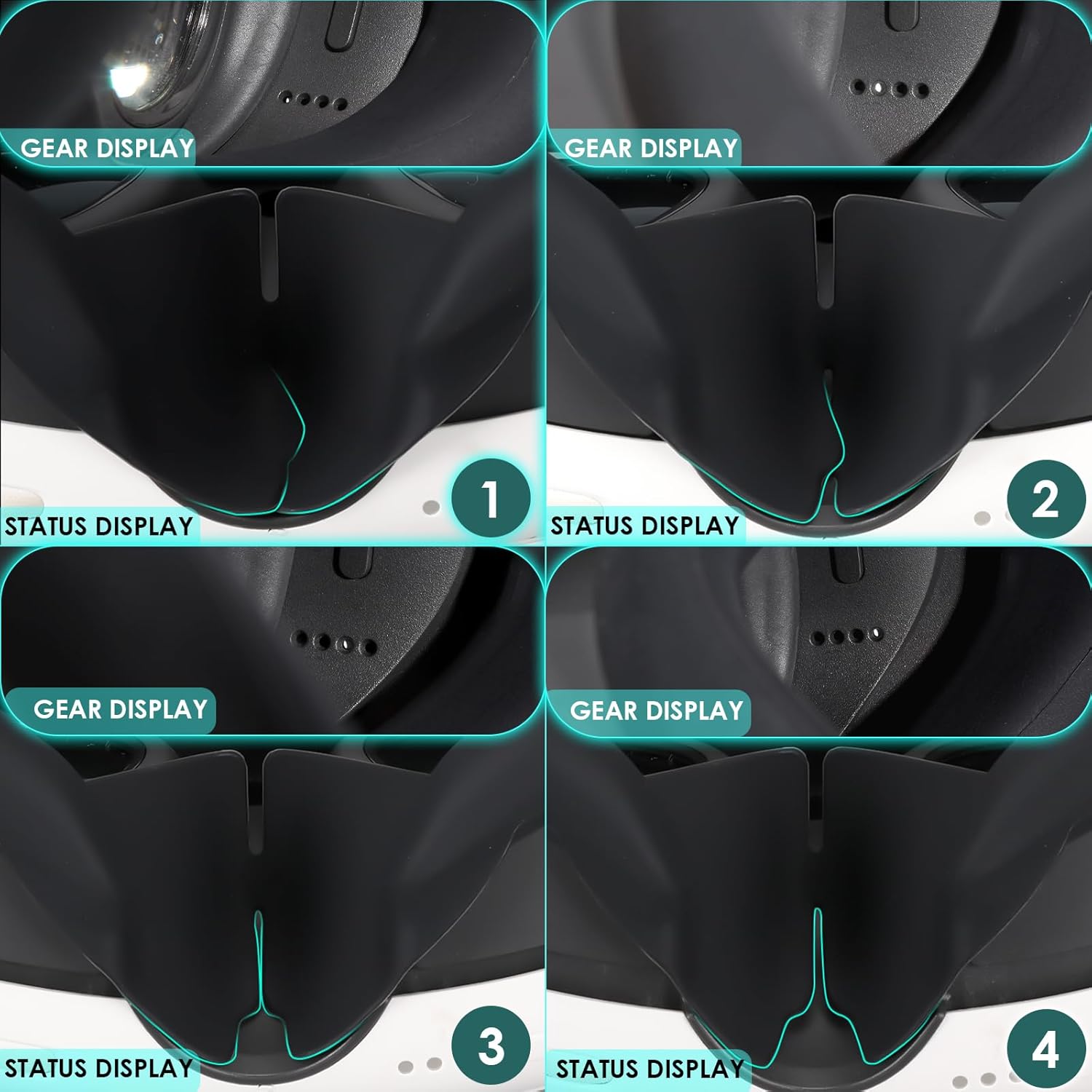 Silicone Case for Meta Quest 3Enhanced VR Experience MetaQuest 3 face Cushion-Sweatproof and Light-Blocking Washable VR Face Plate Mask Accessorie