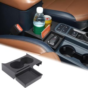 Aunginsy Soporte para taza de consola central compatible con Ford Maverick 2022 2023 2024, caja de reposabrazos de asiento delantero, soporte de Aunginsy Soporte para taza de consola central compatible con Ford Maverick 2022 2023 2024, caja de reposabrazos de asiento delantero, soporte de