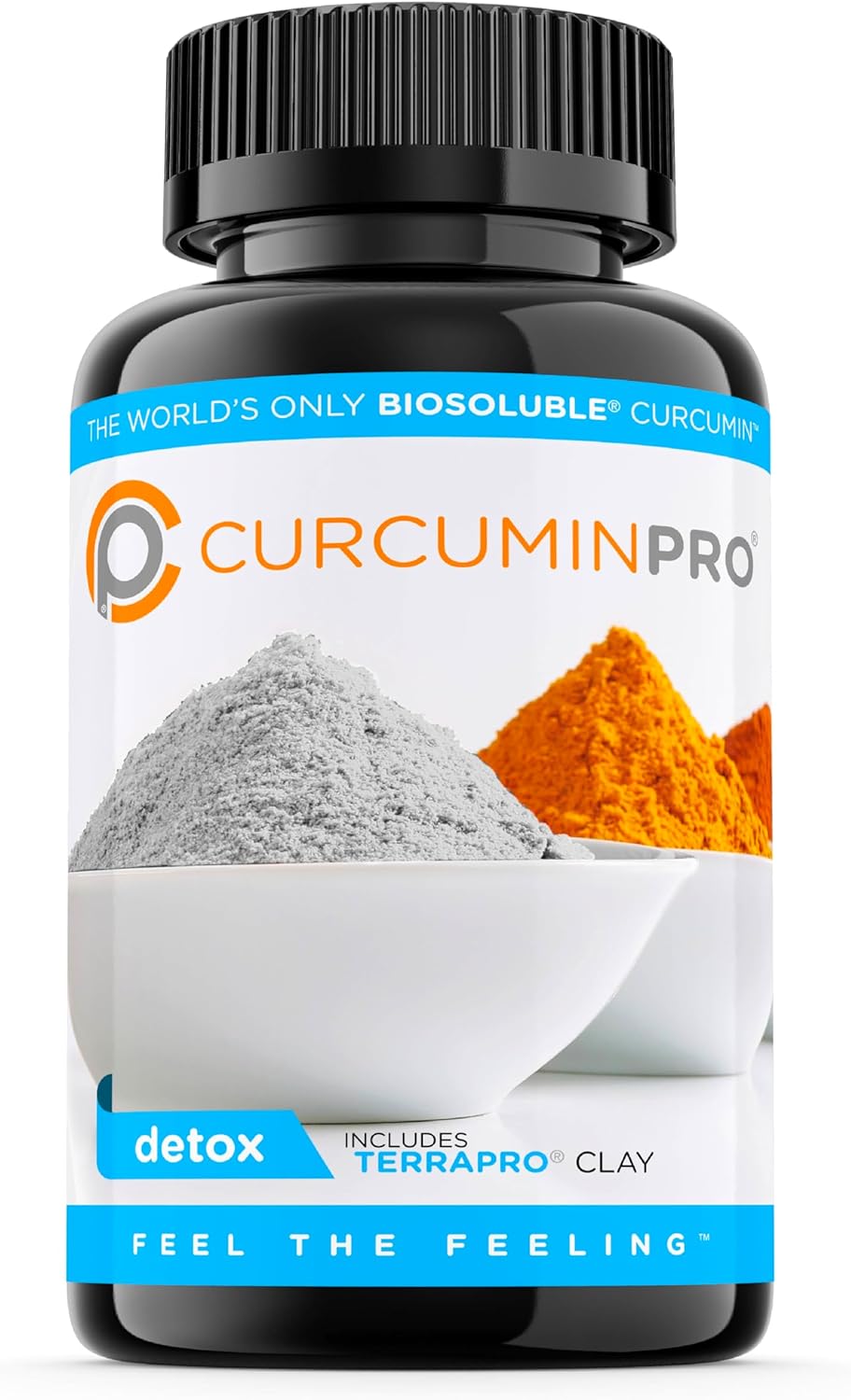 CurcuminPro Detox, derivado de la cúrcuma orgánica y un depósito de arcilla único, nuestras cápsulas de desintoxicación orgánicas proporcionan el
