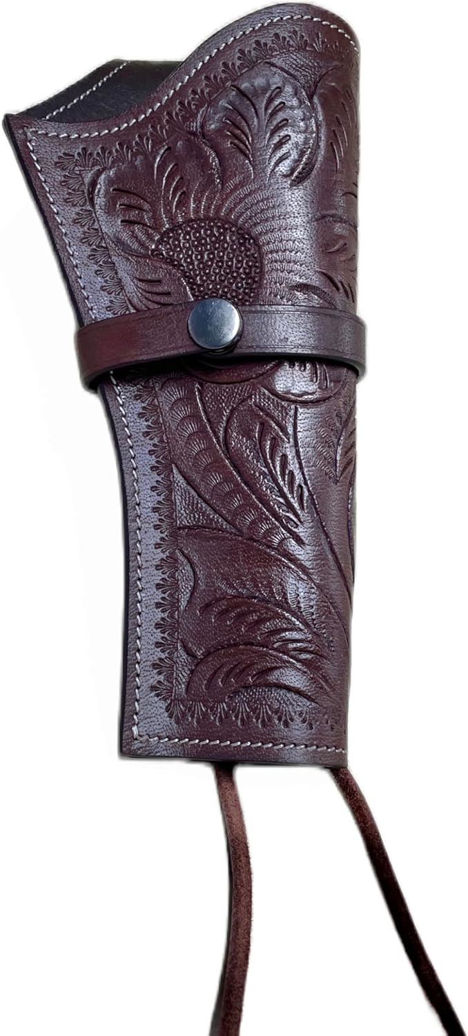 Funda para pistola vaquera con herramientas para revólveres de barril de 4 a 8 pulgadas, funda para pistola occidental, funda de extracción cruzada