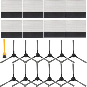 JJ Neumann Piezas de repuesto compatibles con Coredy R750 Pro Robot Aspiradora y Trapeador Combo 2700Pa Accesorios Filtros, Cepillos JJ Neumann Piezas de repuesto compatibles con Coredy R750 Pro Robot Aspiradora y Trapeador Combo 2700Pa Accesorios Filtros, Cepillos