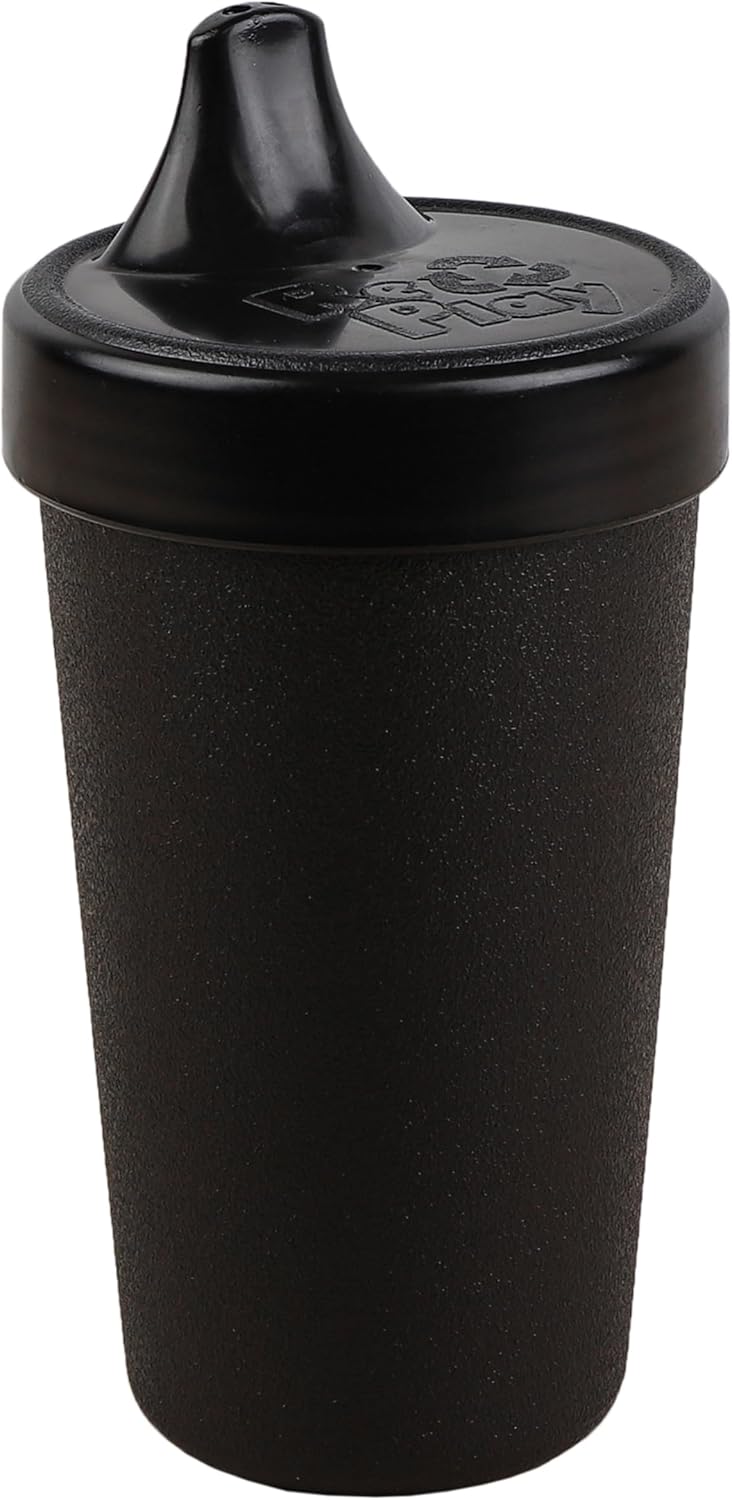 Re-Play Vasos para sorber para niños pequeños, 10 onzas, reutilizables a prueba de derrames, aptos para lavavajillas y microondas, paquete de 1,