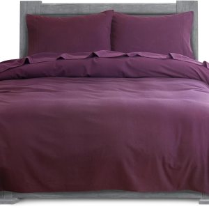 Elegant Comfort Juego de sábanas suaves de franela de 100% algodón turco, 4 piezas, calidad premium, sábana bajera con bolsillo profundo, ultra Elegant Comfort Juego de sábanas suaves de franela de 100% algodón turco, 4 piezas, calidad premium, sábana bajera con bolsillo profundo, ultra