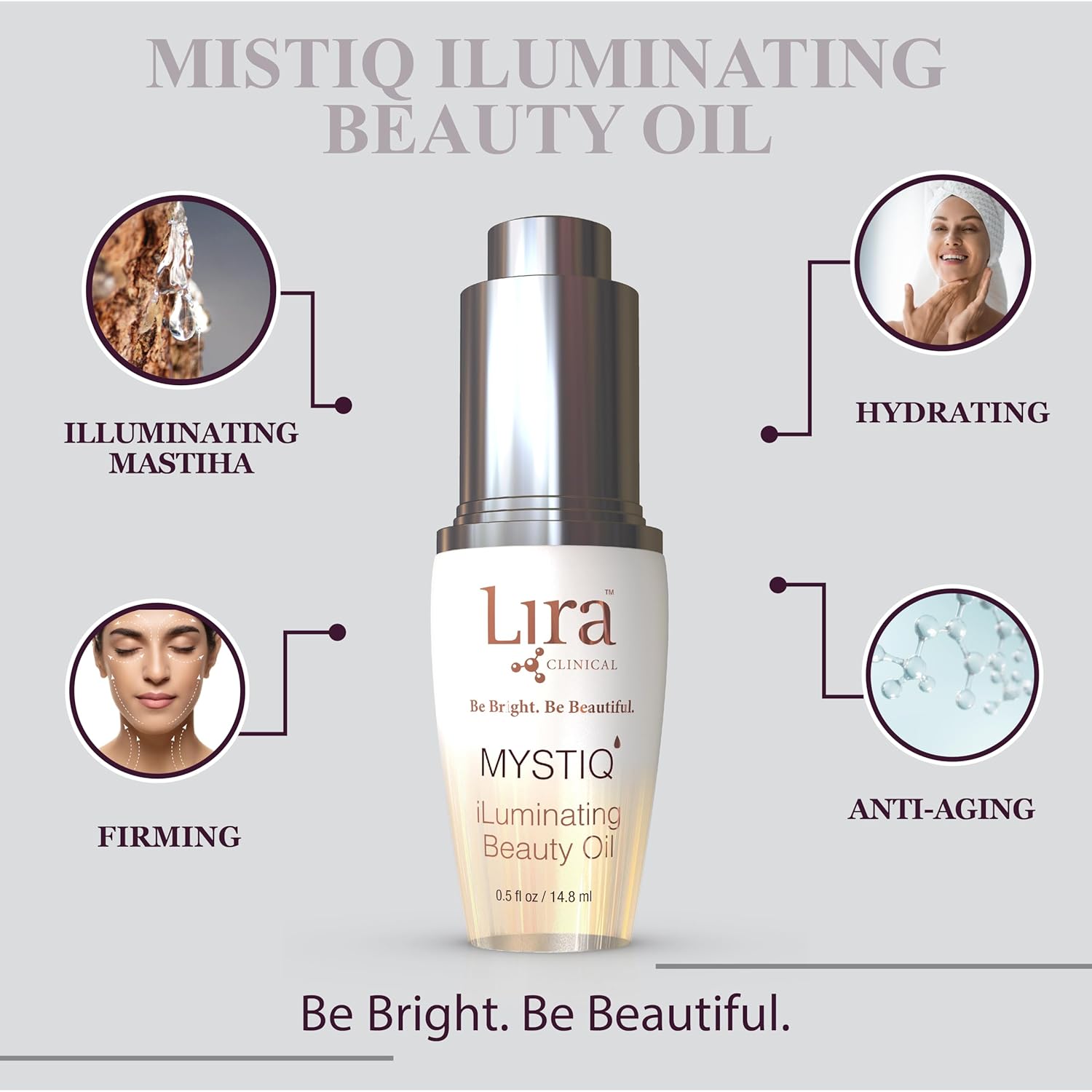 Lira Clinical Aceite de belleza ILuminante MYSTIQ