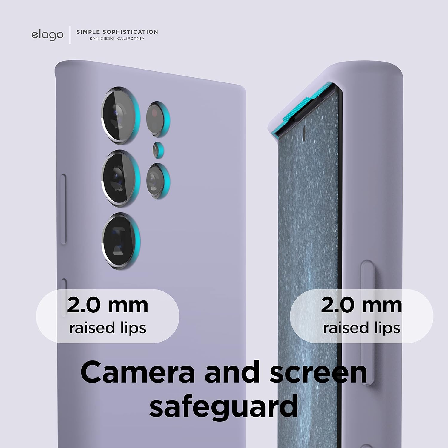 elago Compatible con Samsung Galaxy S23 Ultra, funda de silicona líquida, funda protectora de cuerpo completo, a prueba de golpes, funda delgada