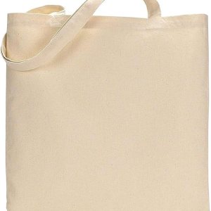 TBF Paquete de 24 bolsas de lona de algodón al por mayor, 15 x 16 pulgadas, color natural, 6 onzas, bolsas de compras reutilizables a granel en TBF Paquete de 24 bolsas de lona de algodón al por mayor, 15 x 16 pulgadas, color natural, 6 onzas, bolsas de compras reutilizables a granel en