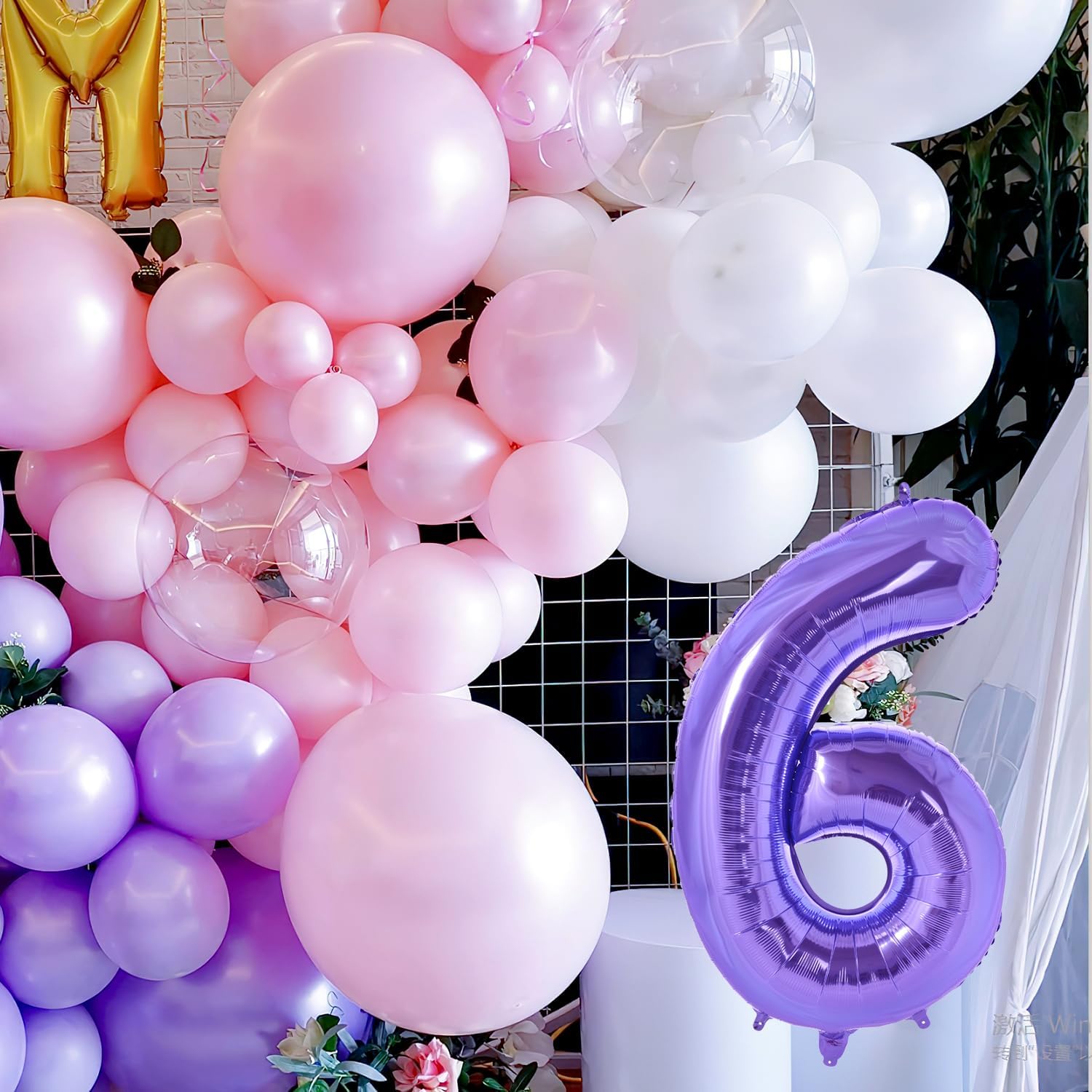 Globos gigantes morados de 40 pulgadas con números 8, globo de aluminio digital gigante de Mylar para decoración de fiesta de cumpleaños, boda,
