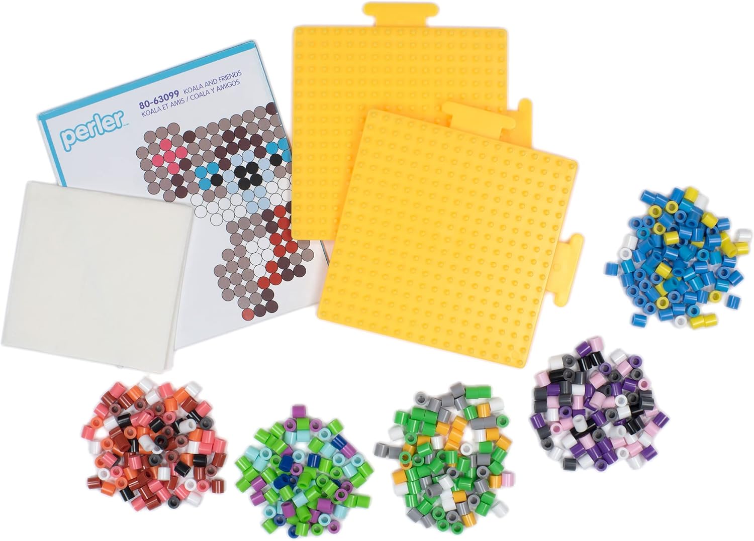 Perler Koala and Friends Fuse – Kit de manualidades para niños, multicolor 2004 piezas