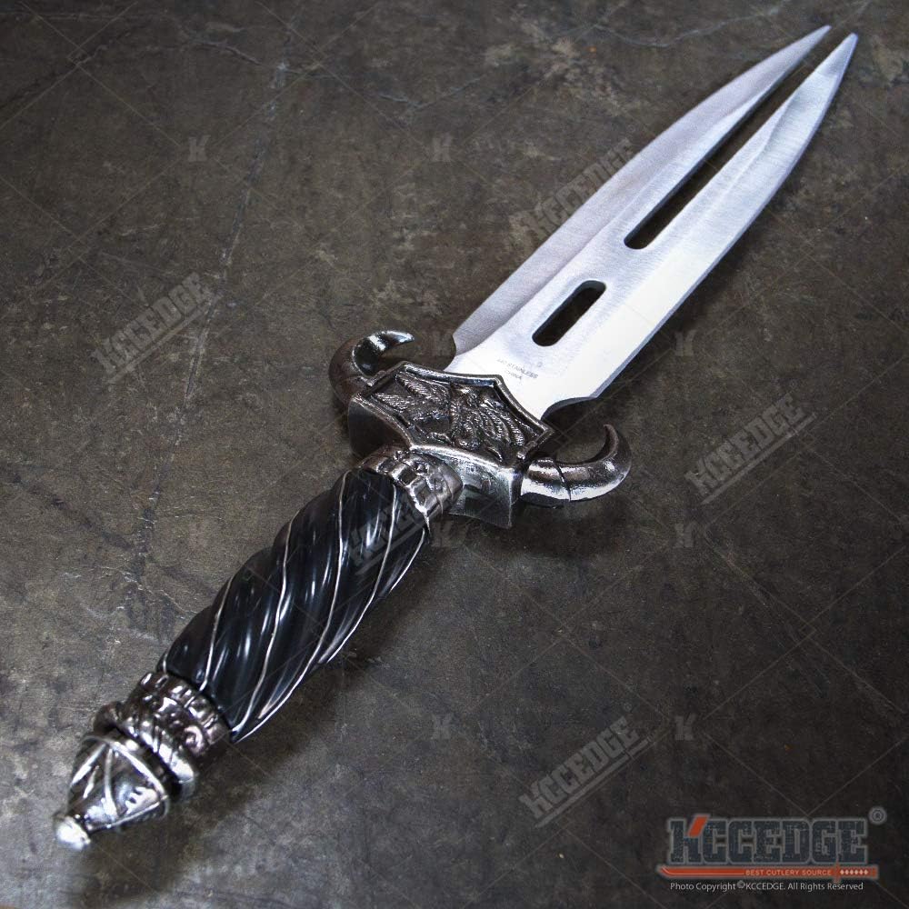 KCCEDGE BEST CUTLERY SOURCE Cuchillo táctico Cuchillo de supervivencia Cuchillo de caza Cuchillo de hoja fija Navaja de afeitar de borde afilado