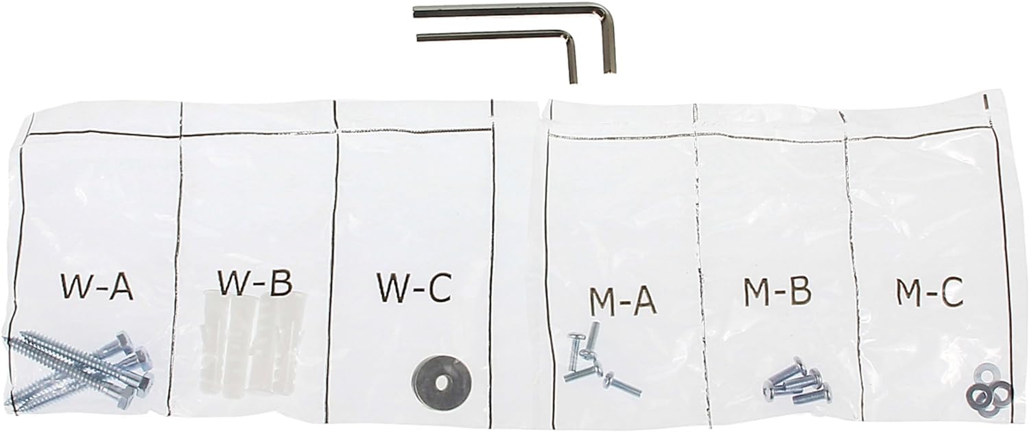 InstallerParts Soporte de techo plegable para TV  para pantalla plana de 17 a 37 pulgadas y monitor de hasta 44 libras, ángulo abatible y giratorio