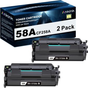(con chip) ANKINK 58A CF258A Cartucho de tóner negro de alto rendimiento de repuesto para HP 58A 258A 58X CF258X para impresora láser MFP M428fdw (con chip) ANKINK 58A CF258A Cartucho de tóner negro de alto rendimiento de repuesto para HP 58A 258A 58X CF258X para impresora láser MFP M428fdw