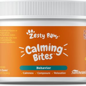 Zesty Paws Masticables calmantes para perros Compostura y relajación para el estrés diario y la separación Mantequilla de maní 50 unidades Zesty Paws Masticables calmantes para perros Compostura y relajación para el estrés diario y la separación Mantequilla de maní 50 unidades