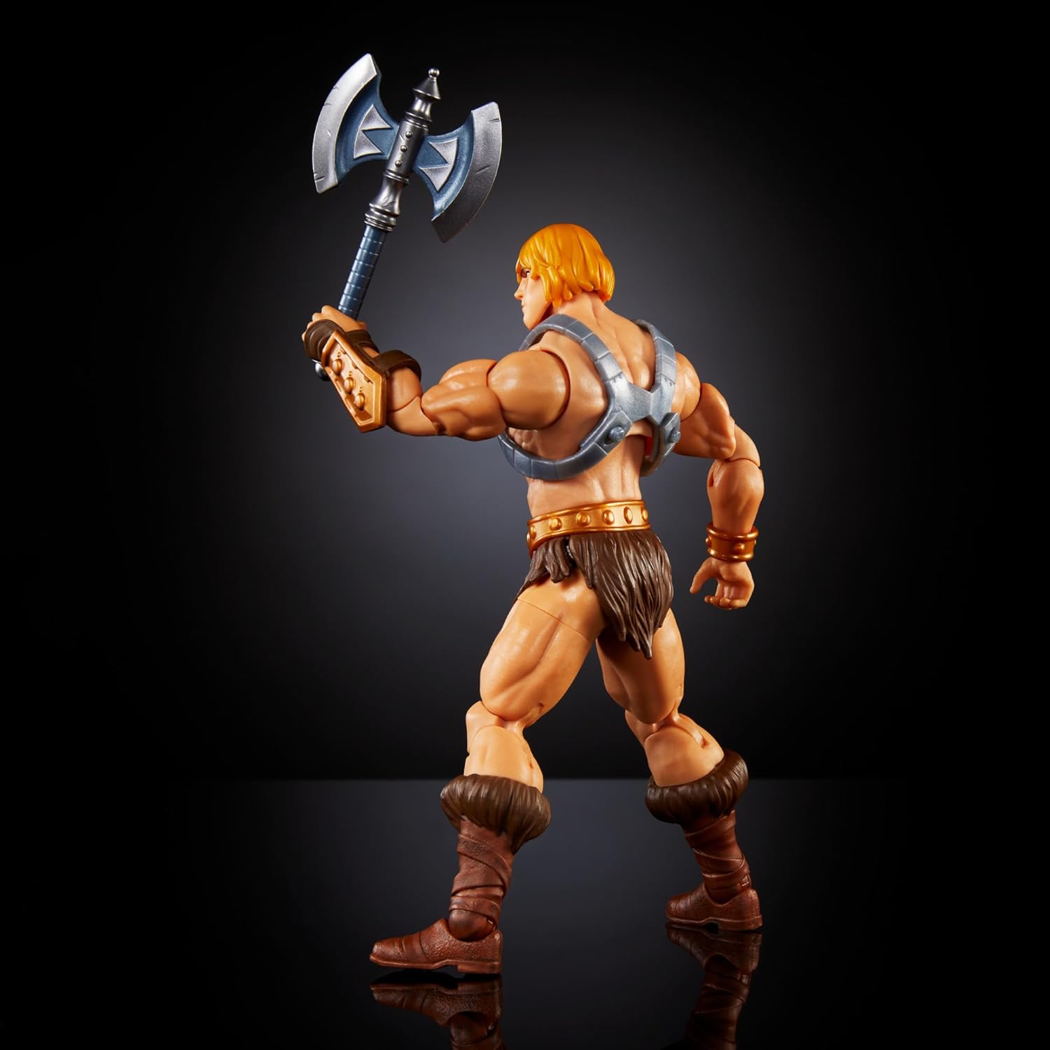 Masters of the Universe Revolution Masterverse – Figura de acción He-Man con armadura de batalla extraíble, coleccionable de lujo con 30