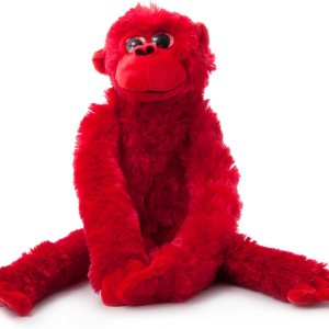 The Petting Zoo, Mono de peluche, juguetes de peluche para niñas y niños, juguete de peluche de mono colgante, arco iris de colores, 20 pulgadas The Petting Zoo, Mono de peluche, juguetes de peluche para niñas y niños, juguete de peluche de mono colgante, arco iris de colores, 20 pulgadas