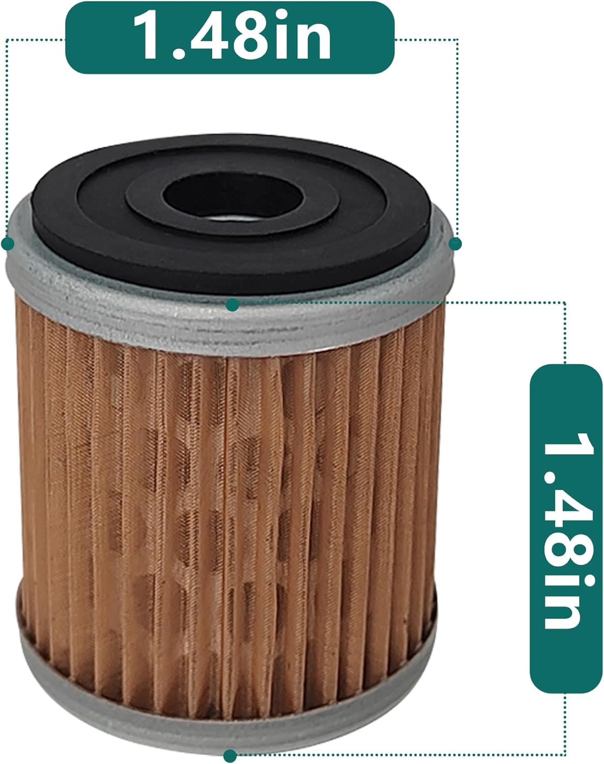 2 filtros de aceite HF142 para YFM350U YFM350X YFM400 YFM400F FM350FW Big Bear Raptor Warrior Motorcycle 1UY-13440-01 1UY-13440-02 WR426F 1998-2002