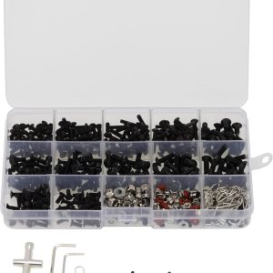 MEUS RACING Juego de tornillos universales RC de 603 piezas, juego surtido de tornillos, sujetadores de hardware para Axial Redcat HPI Arrma Losi 15 MEUS RACING Juego de tornillos universales RC de 603 piezas, juego surtido de tornillos, sujetadores de hardware para Axial Redcat HPI Arrma Losi 15