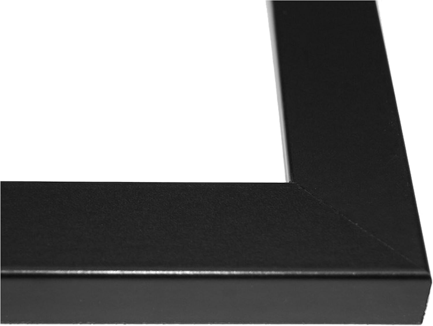 CreativePF 2020bk Marco de fotos negro con 4 aperturas de paspartú negronúcleo blanco collage para soportes de 8 x 10 pulgadas, incluye ganchos de