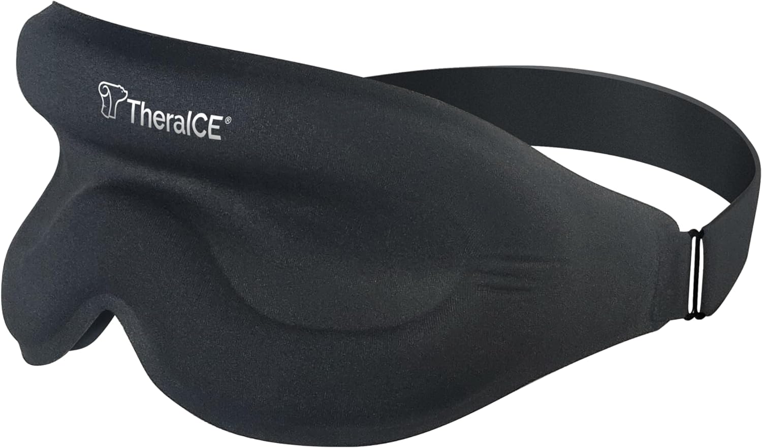 TheraICE Máscara para dormir + alivio de gel refrescante, antifaz para dormir, con venda para los ojos fríos, contorno 3D, relajante, sin presión,