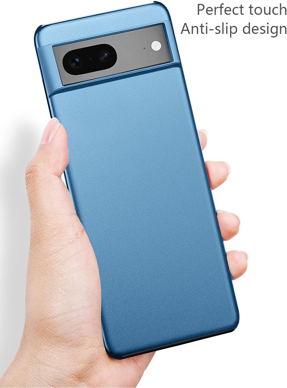 Bastmei Funda para Google Pixel 7 5G (2022), extremadamente ligera, ultra ligera, súper delgada, protección de cámara, carcasa de PC dura para