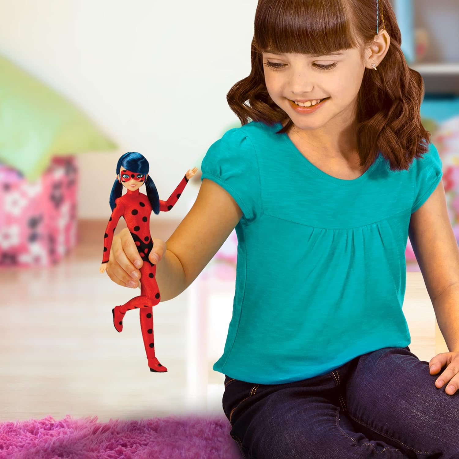 Bandai Miraculous Doll 26 cm Ladybug Lucky Charm