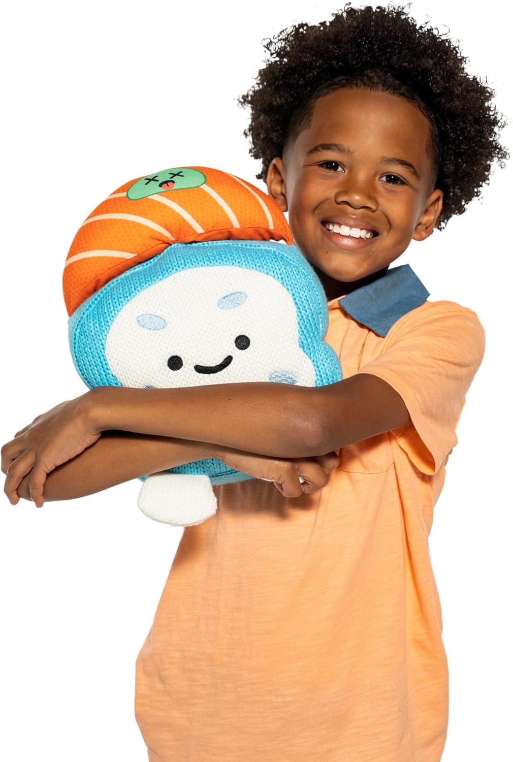 Ami Amis Jumbo Suzshi – Peluche de ganchillo suave y acogedor, detalles adorablemente lindos, tamaño extra para entusiastas de la colección