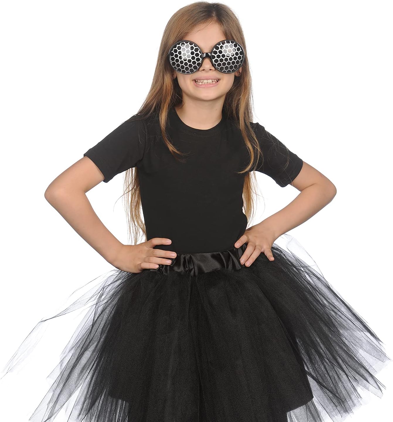 Funcredible Gafas de Halloween  Gafas de sol negras de insectos  insecto mosca insecto luciérnaga libélula accesorios de disfraz  Halloween Fly
