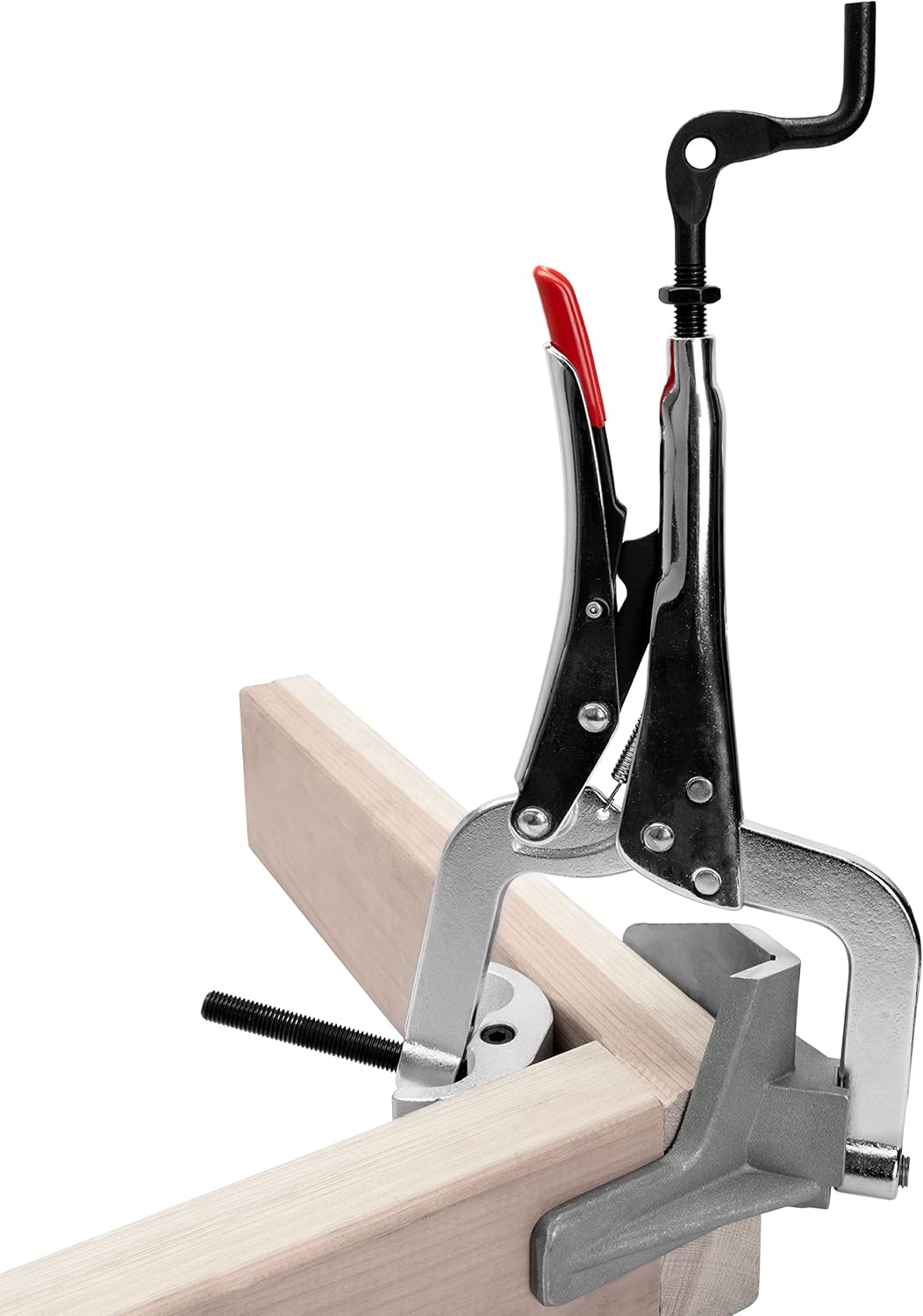 JointMaster Pro, 90 grados, Abrazadera angular, Profundidad de garganta 3.5″, Capacidad máxima de abrazadera 1.57, Capacidad máxima de paso 2.0,