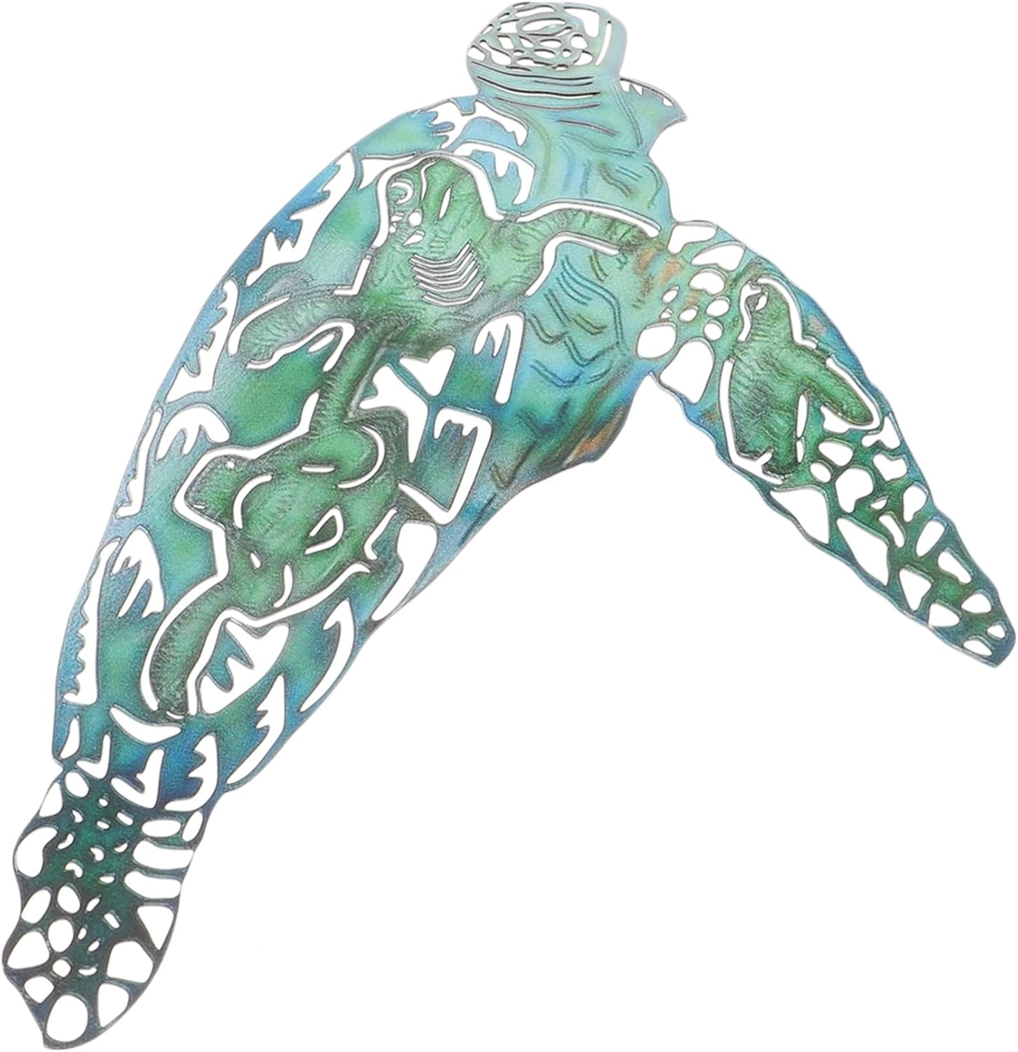 4pcs Mediterranean Ocean Wall Hanging mariposas decorativas sea Decor Ocean Animals Tortoise Decor Pond Decor Backyard Decor Realistic Animal