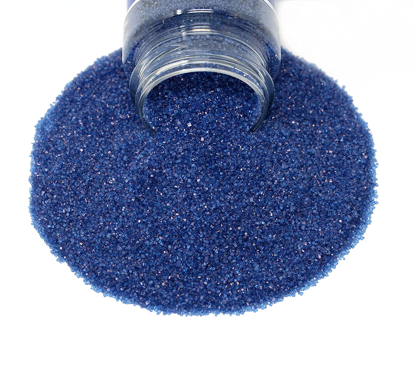 Mystic Sprinkles Botellas de azúcar de lija de 4 onzas (Lapis Lazuli – Azúcar de lija azul marino 4 onzas)