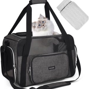 BAGLHER Transportador de viaje para mascotas, transportador de perros para gatos pequeños y medianos, perros, cachorros, aprobado por aerolíneas, BAGLHER Transportador de viaje para mascotas, transportador de perros para gatos pequeños y medianos, perros, cachorros, aprobado por aerolíneas,