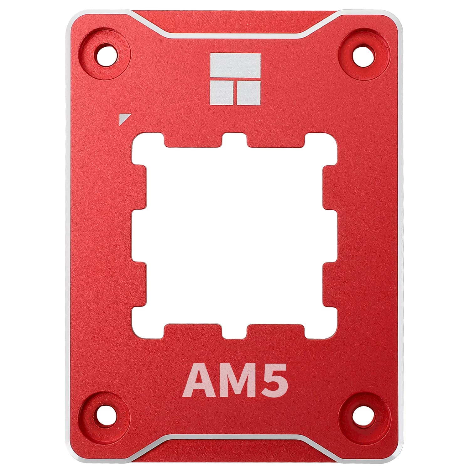 AM5 CPU Contact Frame Anti-Bending Buckle para Am5 Placa de presión curva CPU Fijador de corrección de flexión de tensión (rojo)