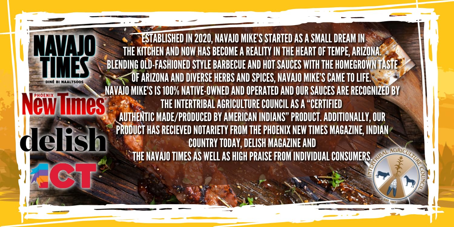 Navajo Mike’s Salsa picante “Diamondback Juice” – 3.5 onzas