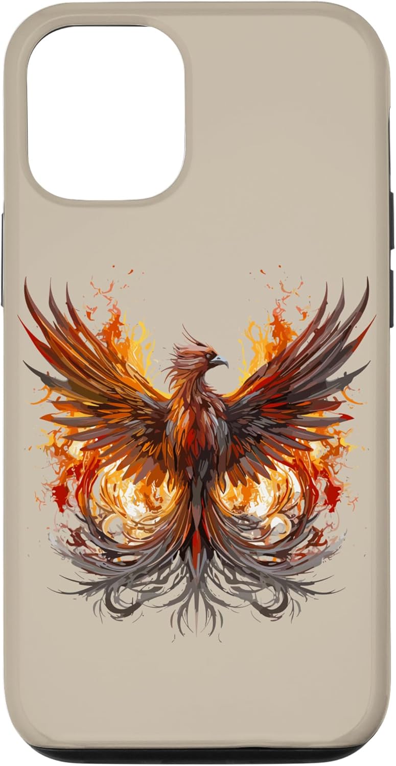 Funda para iPhone 13 Phoenix Rising From Ashes Resurrection Rebirth New Beginning
