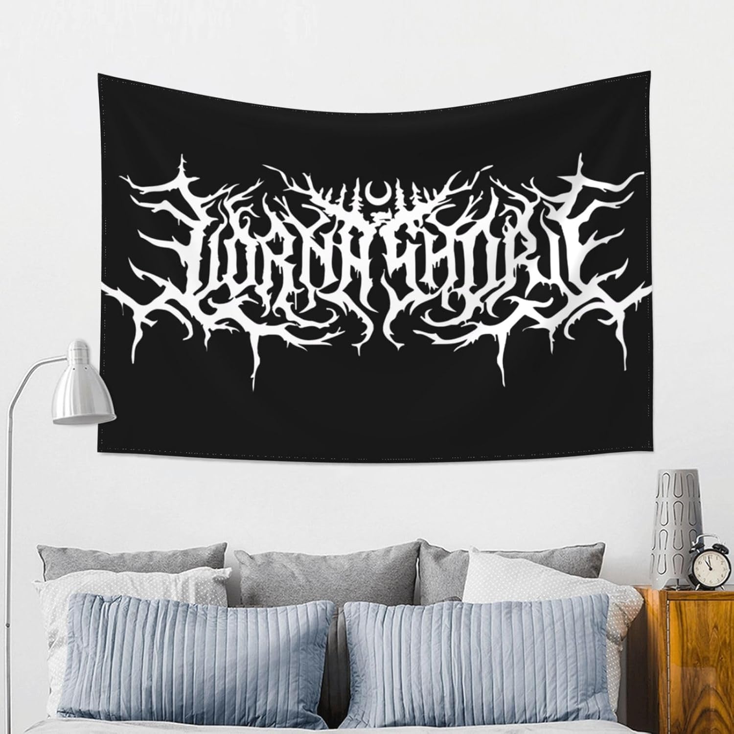 YESKIT Lorna Music And Shore Tapiz impreso para colgar en la pared, decoración decorativa para el hogar, dormitorio, 60 x 40 pulgadas