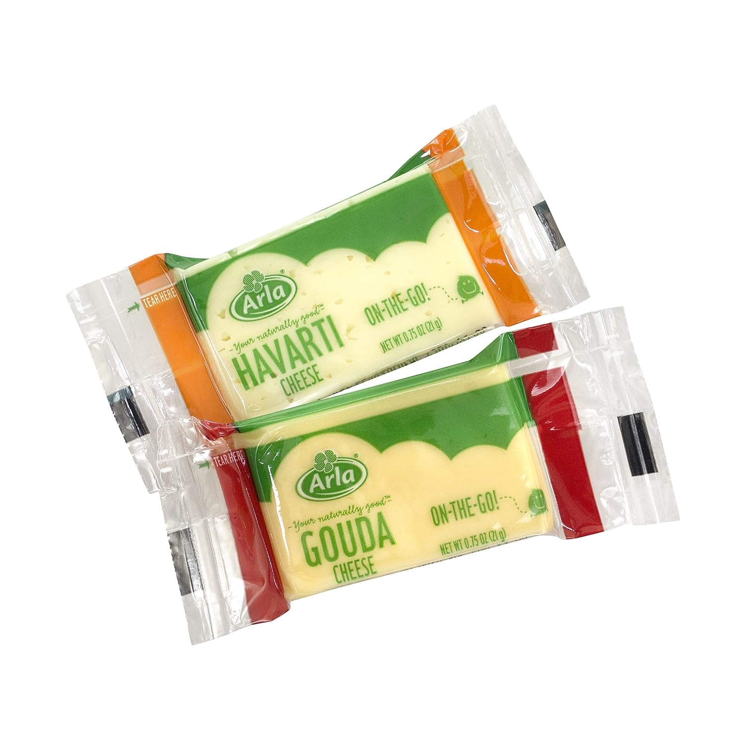 Arla Havarti and Gouda – Kit de aperitivos de queso (24 unidades)