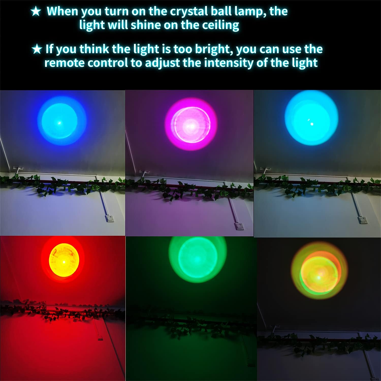 Lámpara de bola de cristal del sistema solar 3D, luz nocturna de bola de cristal K9 de 3.15 pulgadas con base de madera, 16 colores cambiantes con