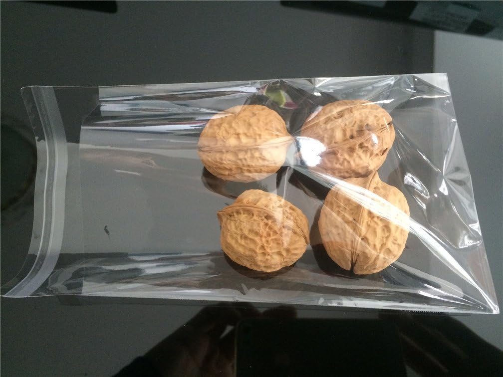 Bolsas de celofán transparentes resellables para panadería, velas, jabón, galletas (4 x 6 pulgadas, 100 unidades)