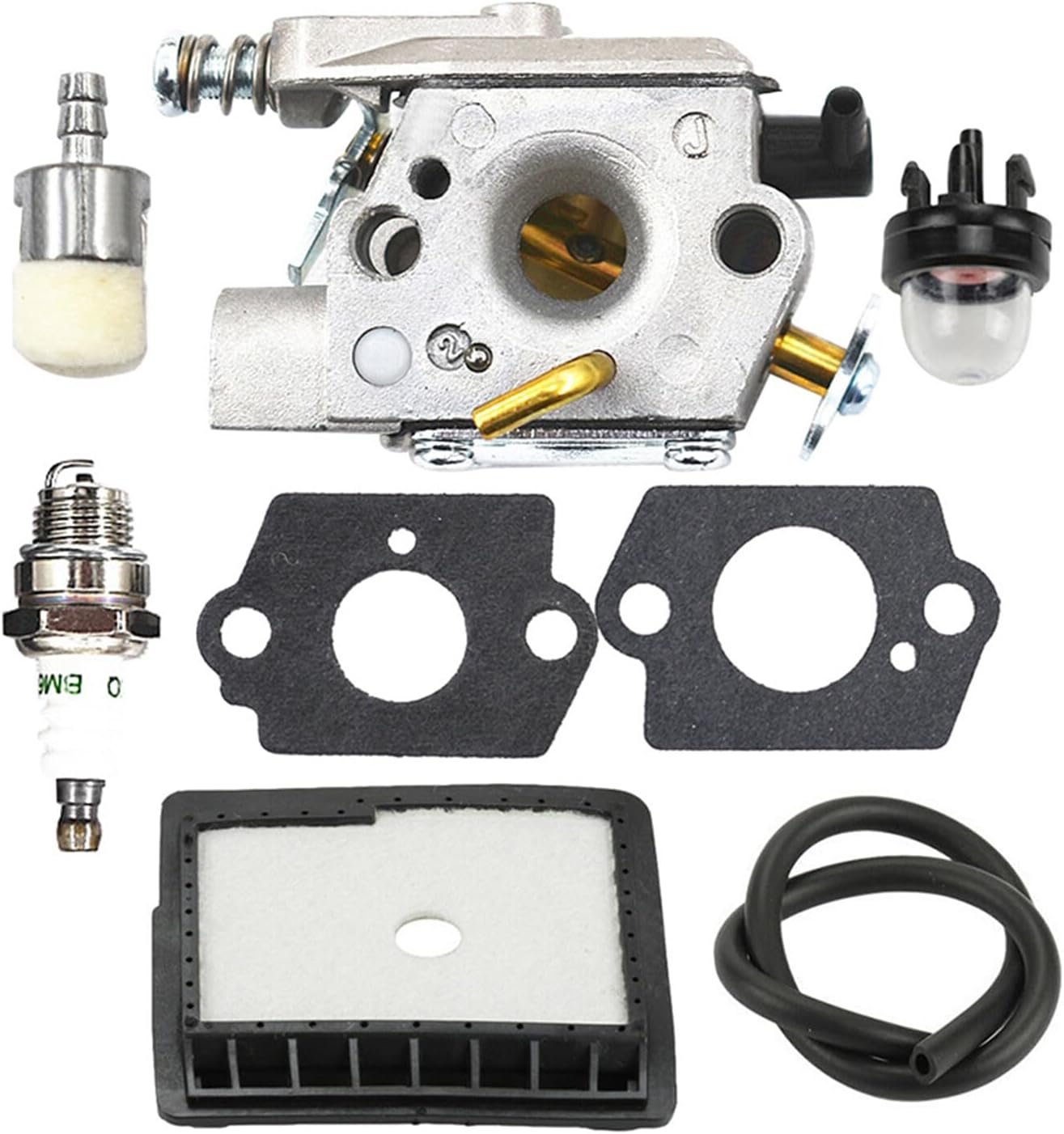 WFLNHB Repuesto de carburador de motosierra A021000230 para Echo CS-300 CS-301 CS-305 CS-340 CS-341 CS-345 CS-346 CS-3400 CS-3000 A021000231