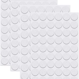 HFBlins – 4 hojas de calcomanías para agujeros de tornillo, material de PVC, tapas autoadhesivas para tornillos, adhesivo a prueba de polvo de 0.83 HFBlins – 4 hojas de calcomanías para agujeros de tornillo, material de PVC, tapas autoadhesivas para tornillos, adhesivo a prueba de polvo de 0.83
