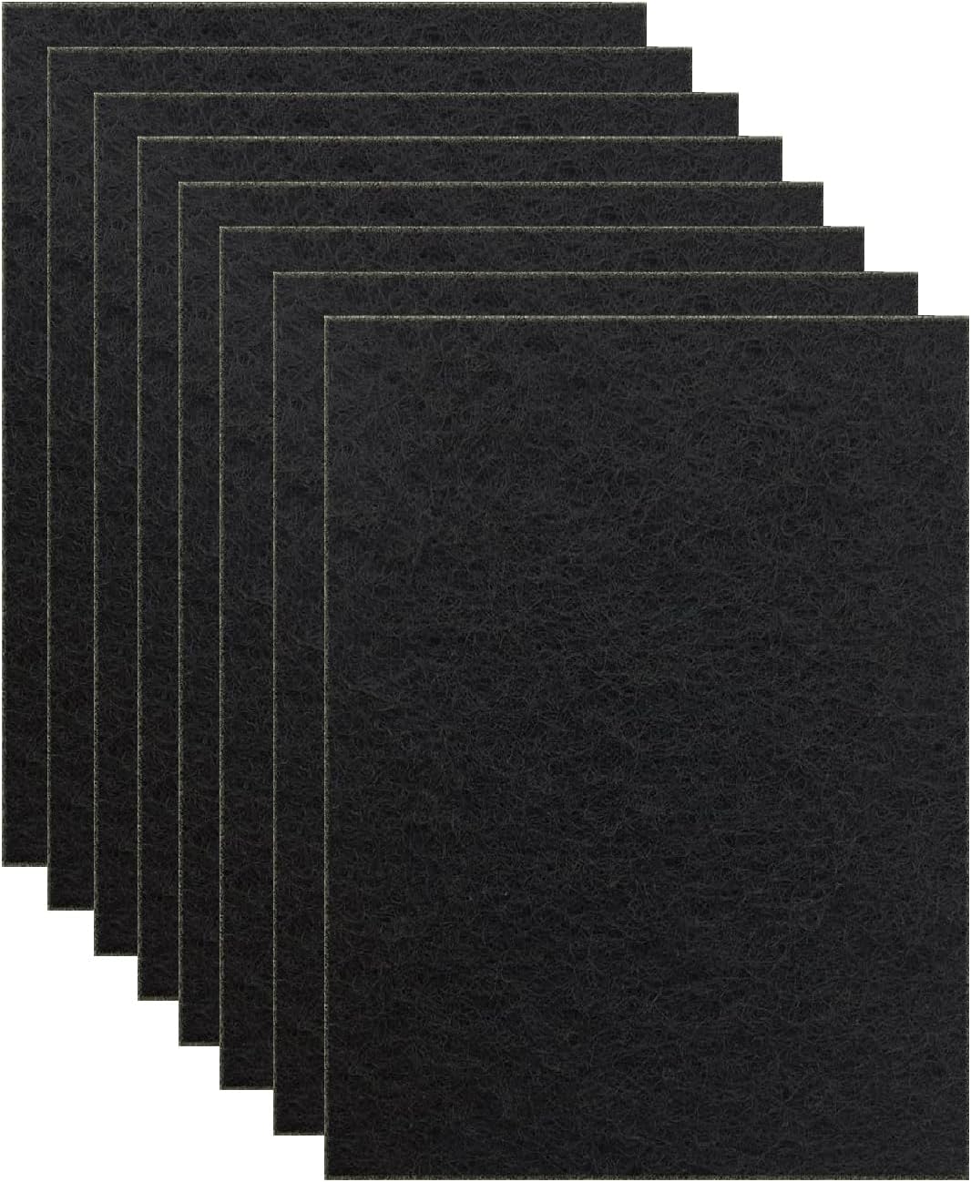 8 filtros de carbón compatibles con caja de arena Van Ness para gatos, filtros de olor de carbón activado de alta calidad de repuesto de 4.5 x 6.5