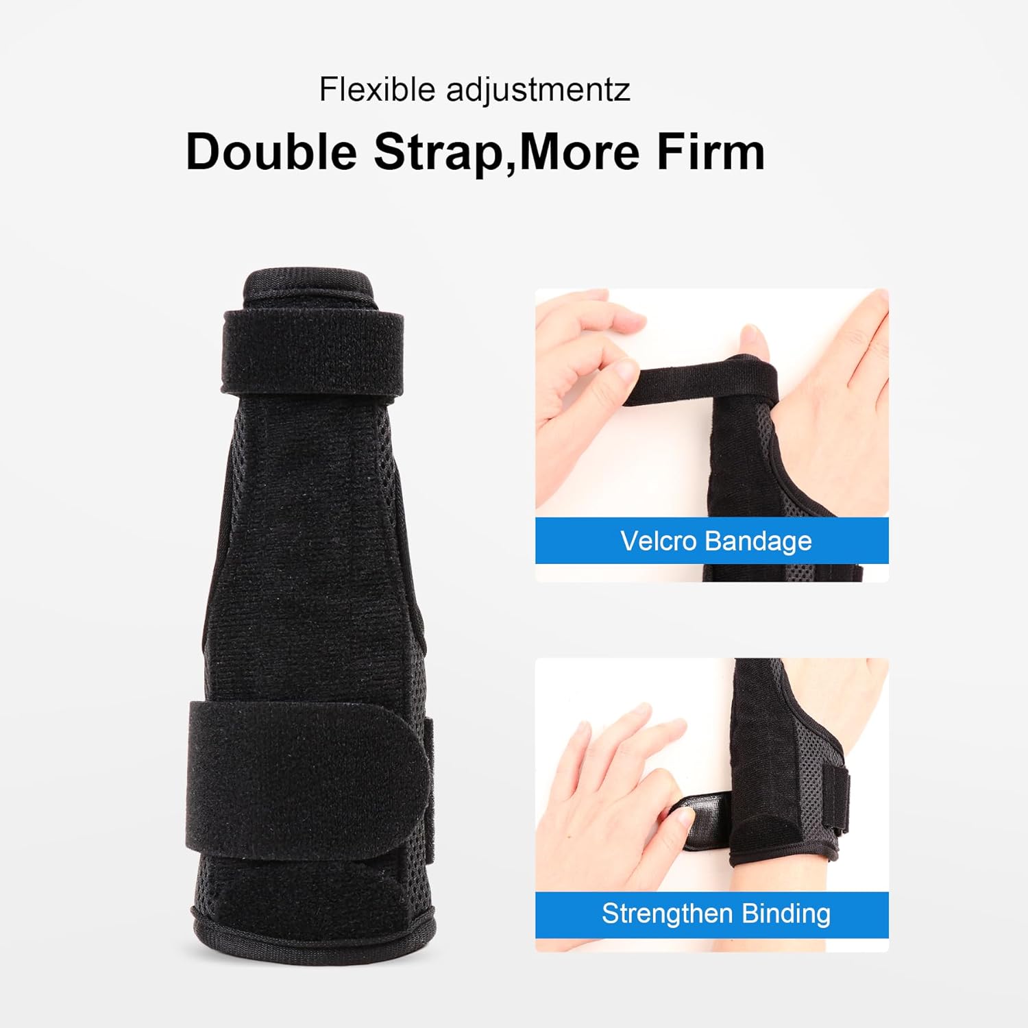 Cozyhealth Soporte para pulgar para hombres y mujeres, férula de Spica para articulación CMC para aliviar el dolor, tendinitis, soporte de