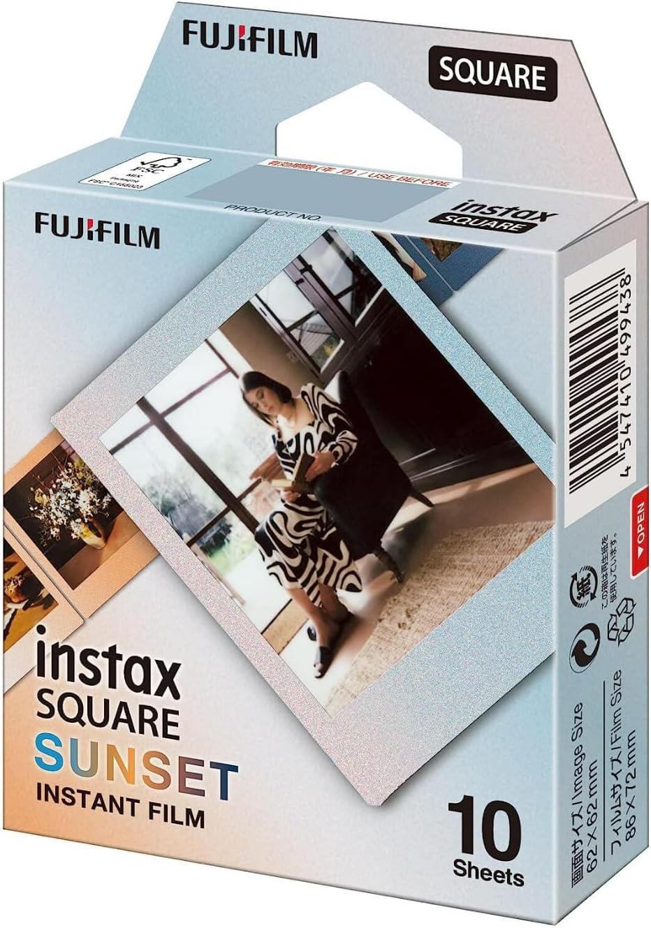 FUJIFILM instax Square Sunset Film – 10 exposiciones