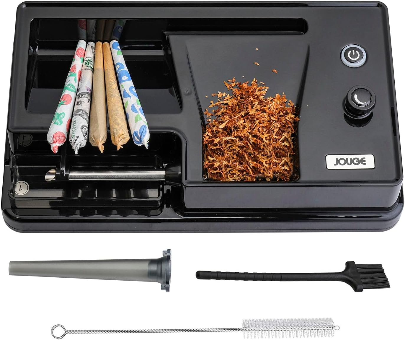 Máquina de laminación eléctrica de cono, máquina de laminación de cigarrillos Máquina automática portátil para fabricar inyectores de cigarrillos,